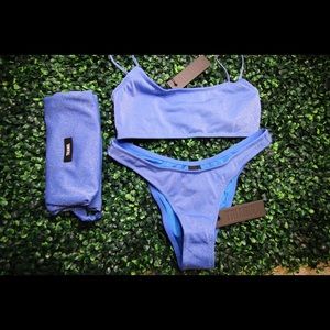 Triangl NWT Mica Marina Sparkle Bikini Set